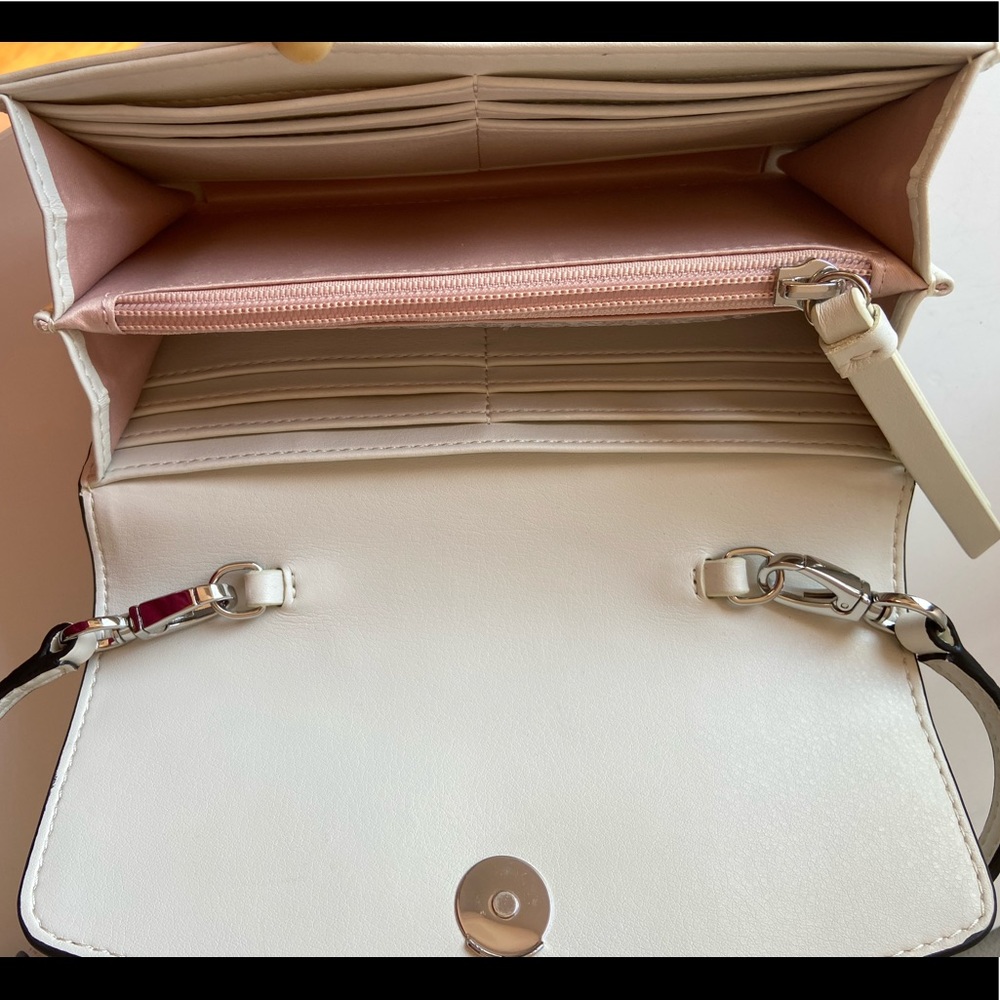 NEW White Ivanka Trump crossbody purse. - Picture 3 of 3